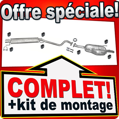 échappement pour opel astra - Échappement,