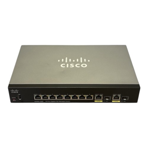 Cisco sg350 10mp - sg350-10mp, switch