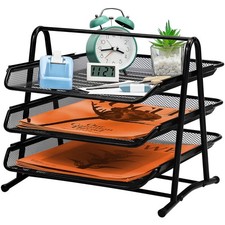 Bac à Courrier à 3 Niveaux