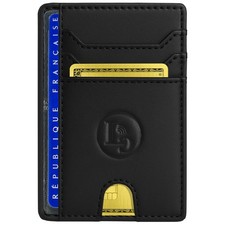 Porte-Carte bancaire en Cuir véritable – Slim Compact Anti RFID – Design élég...
