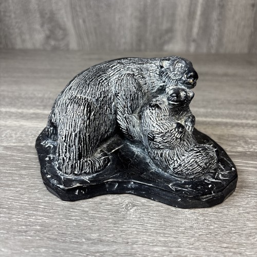 Hand carved soapstone - carved,