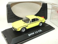 BMW 3.0 CSL Jaune SCHUCO 1:43 