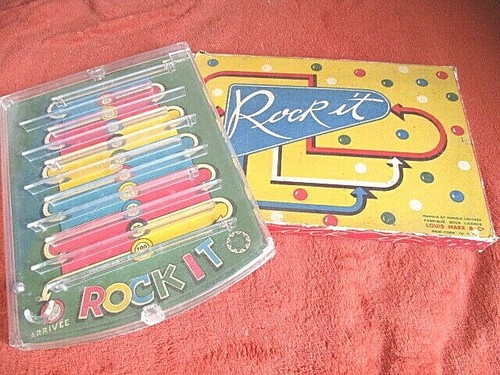 Jouet ancien flipper - jouet,