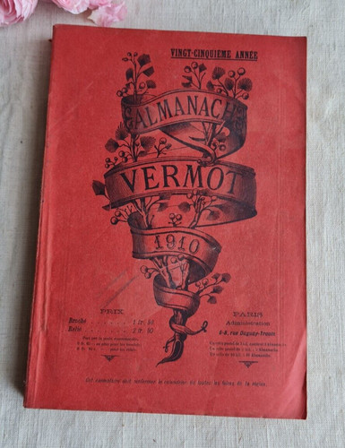 Ancien almanach vermot 1910 - vermot,