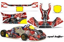 Autocollants Graphiques De Karting Pour KG Freeline Birel Casquette Adulte R S