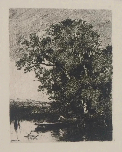 Jules dupre grands - grands, arbres