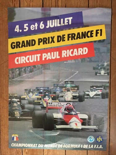 Poster circuit paul ricard - paul,