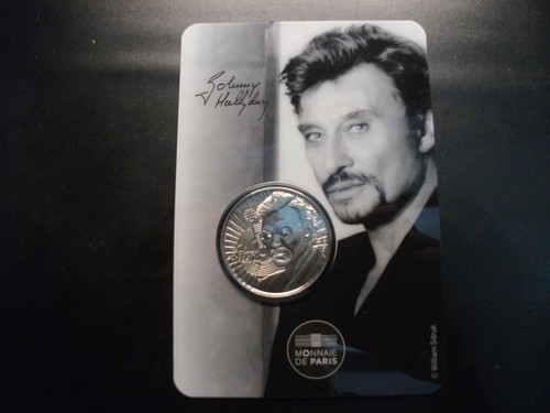 Médaille johnny hallyday - médaille,
