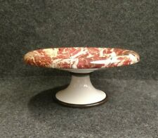 Coupe Sur Pied CHAUMETTE PARIS  Céramique Vintage Aspect Marbre 