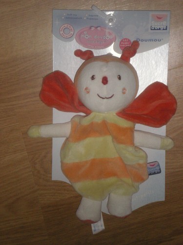 Doudou cajou peluche plat - doudou,
