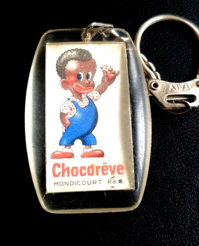 Ancien porte cle chocolat - porte,