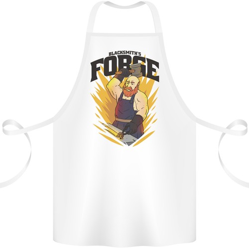 Tablier coton forgeron - coton, de
