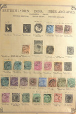 Timbres British India d’Inde