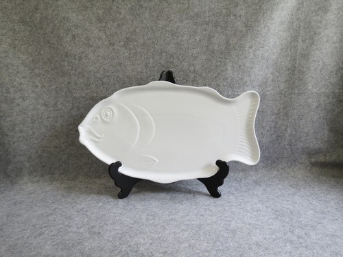 Plat poisson porcelaine - à,