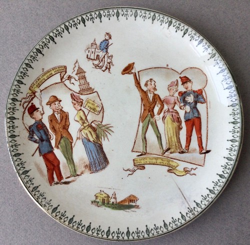 Assiettes ancienne choisy - assiettes,
