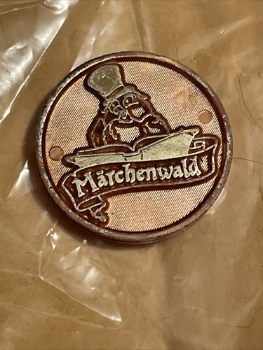 Plastic europa park token from - park,
