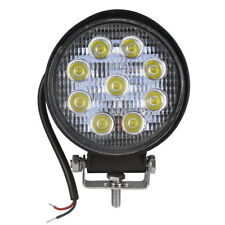 PHARE DE TRAVAIL A LED ROND 12/24V 27W LUMIERE DIFFUSE