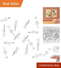 Clear Plastic Head Push Pins