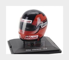 1:5 EDICOLA Helmet F1 Casco Gilles Villeneuve 312T4 Ferrari 1979 HELFE04