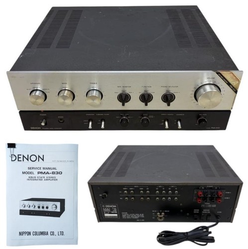 Denon pma 830 solid - denon, pma-830