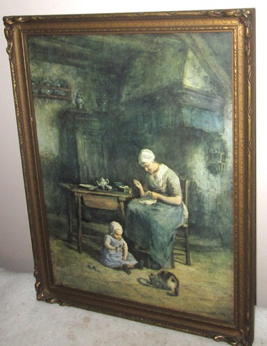 Dutch cottage interior - cottage, with