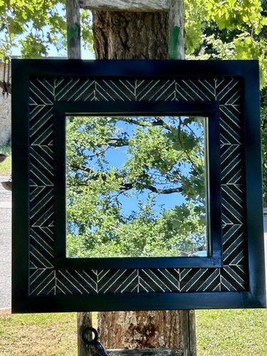 Superbe miroir contemporain