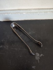 Pince à sucre en métal argenté