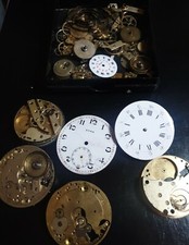 Différentes Pièces des Montres À Goussets 