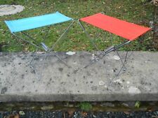2 SIEGES PLIANTS DE CAMPING