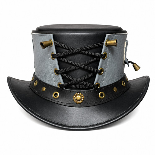 Chapeau haut corset - , en