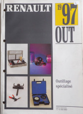 Manuel d'atelier RENAULT 1997 OUT outillage spécialisé