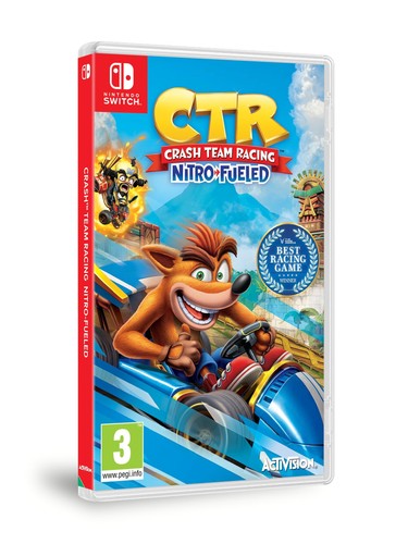 Crash team racing nitro - team, nitro-fueled