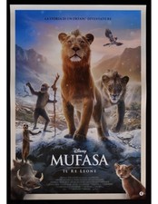 Affiche MUFASA Le Roi Lion Walt Disney Barry Jenkins Animation W26