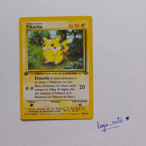 Pikachu edition - pikachu, 60/64)