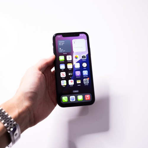 Apple iphone 128gb black - xr,