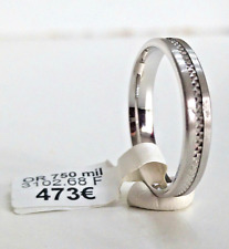 Alliance neuve Or blanc 18