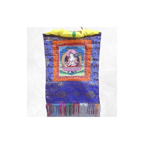 Thangka tibétain tara blanche - thangka,
