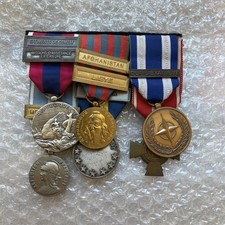 médaille marine Libye, Afghanistan,  atalanta, Etc Placard de 6 décorations