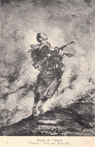 Carte postale ancienne guerre - carte,
