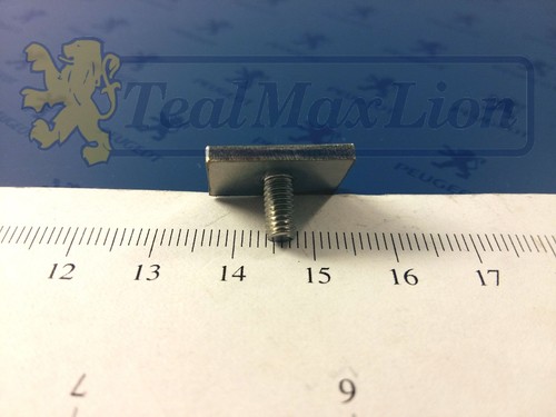 Plaquette vis inox - vis, fixation