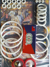 KIT COMPLET- ELASTIQUE BILLE AMPOULE- FLIPPER-BUCK ROGERS- GOTTLIEB-pinball