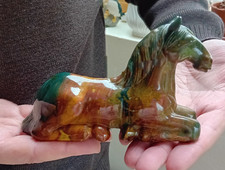 Cheval Sculpture Pierre dure