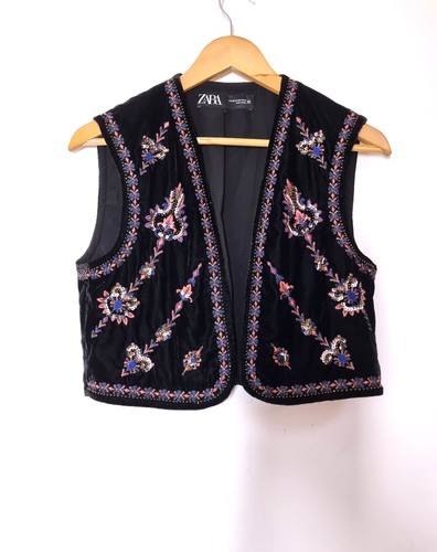 Zara waistcoat size black - size, xs