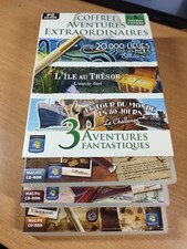 Coffret Aventure Extraordinaires  . 3 Jeux Pc . Version Fr . 3 Cd Comme Neuf 