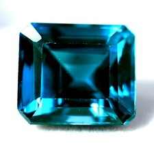 8.05 CT Naturel Grandidierite Bleuâtre Vert Ggl Certifié Émeraude Coupe Traitée