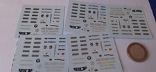 DECALCOMANIE DECALS  lot  tracteur volvo bm 350