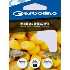 Hameçons montés Garbolino spécial maïs par 10