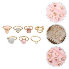  7 Pcs Bijoux À Bague Pour