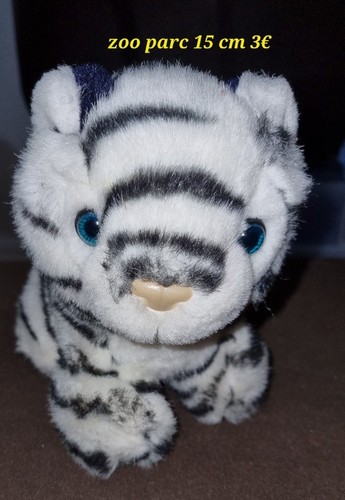 Doudou peluche tigre noir - , et