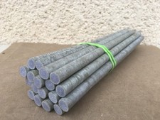 Anciens bâtons de galalithe / Pailletés / 546 grammes / Diamètre 10 mm